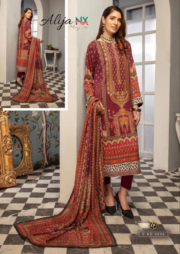 Keval Alija Nx Vol-9 Cotton Print Pakistani Look Dress Material